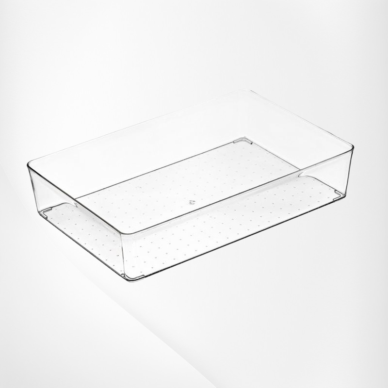 キッチン用仕切り付き引き出し収納ケース 日本風デザイン