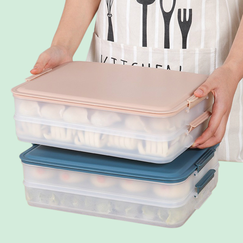 صندوق زلابية منزلي، صندوق وونتون، صندوق تخزين لحفظ النضارة، صندوق مغلق