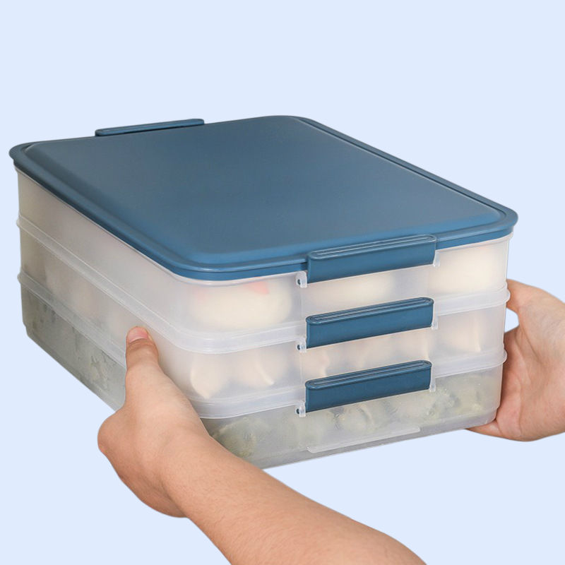 صندوق زلابية منزلي، صندوق وونتون، صندوق تخزين لحفظ النضارة، صندوق مغلق