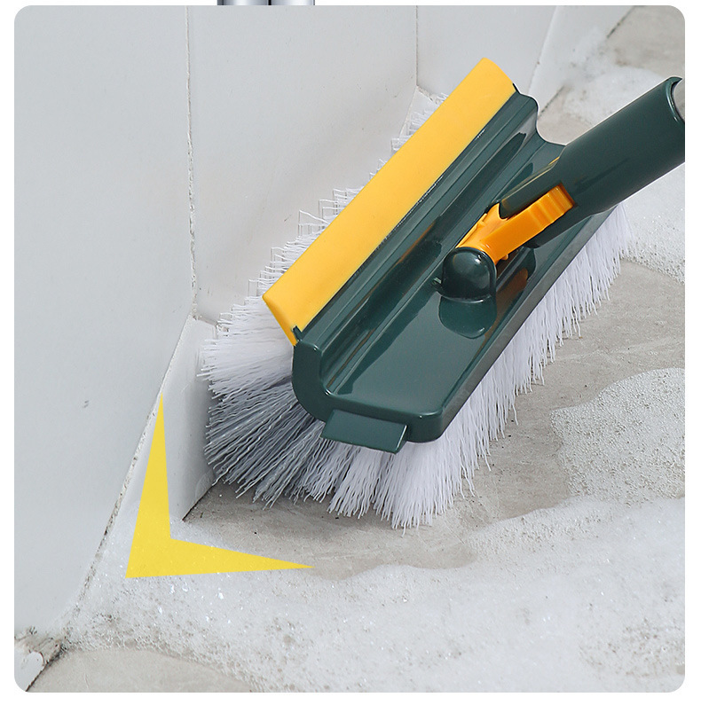 浴室清掃用具として使える多機能ブラシの全体画像