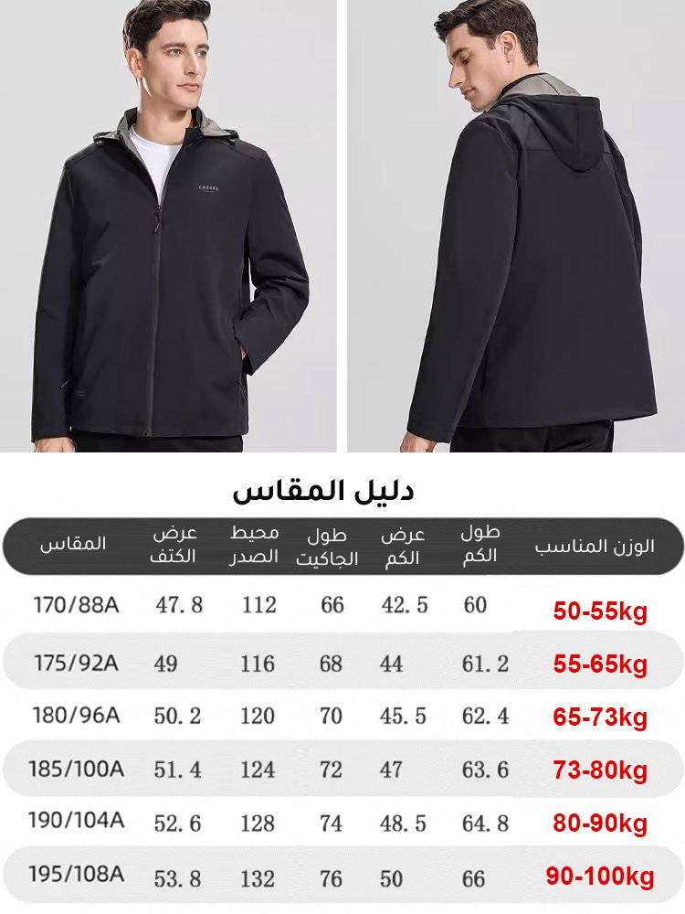 جاكيت رجالي عصري للأعمال ذو وجهين (مع أربعة أساليب للارتداء)