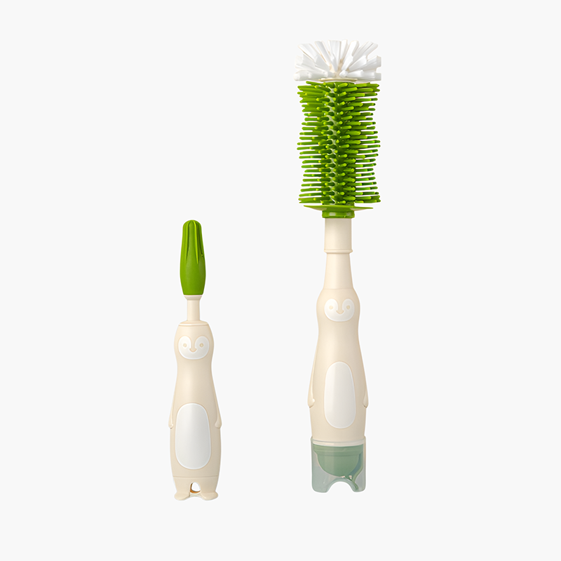 Multi functional silicone nylon brush