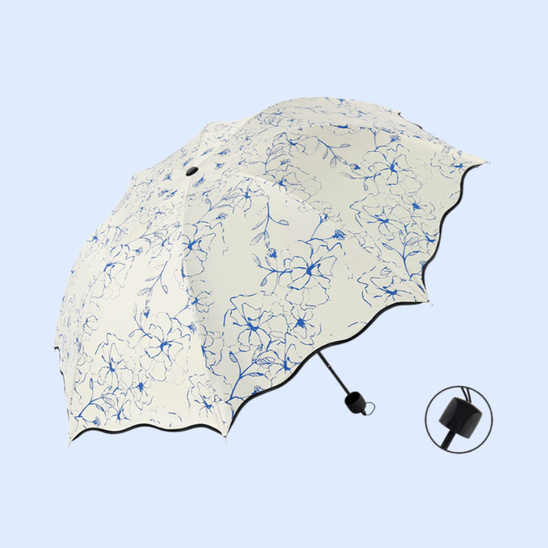 Regenschirm für Sonne und Regen