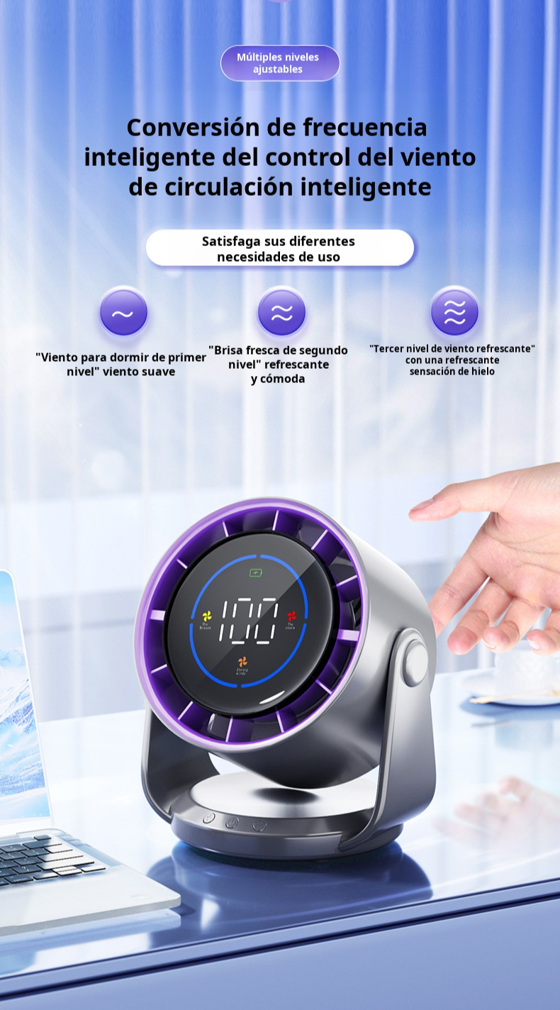 Ventilador pequeño y potente para espacios reducidos