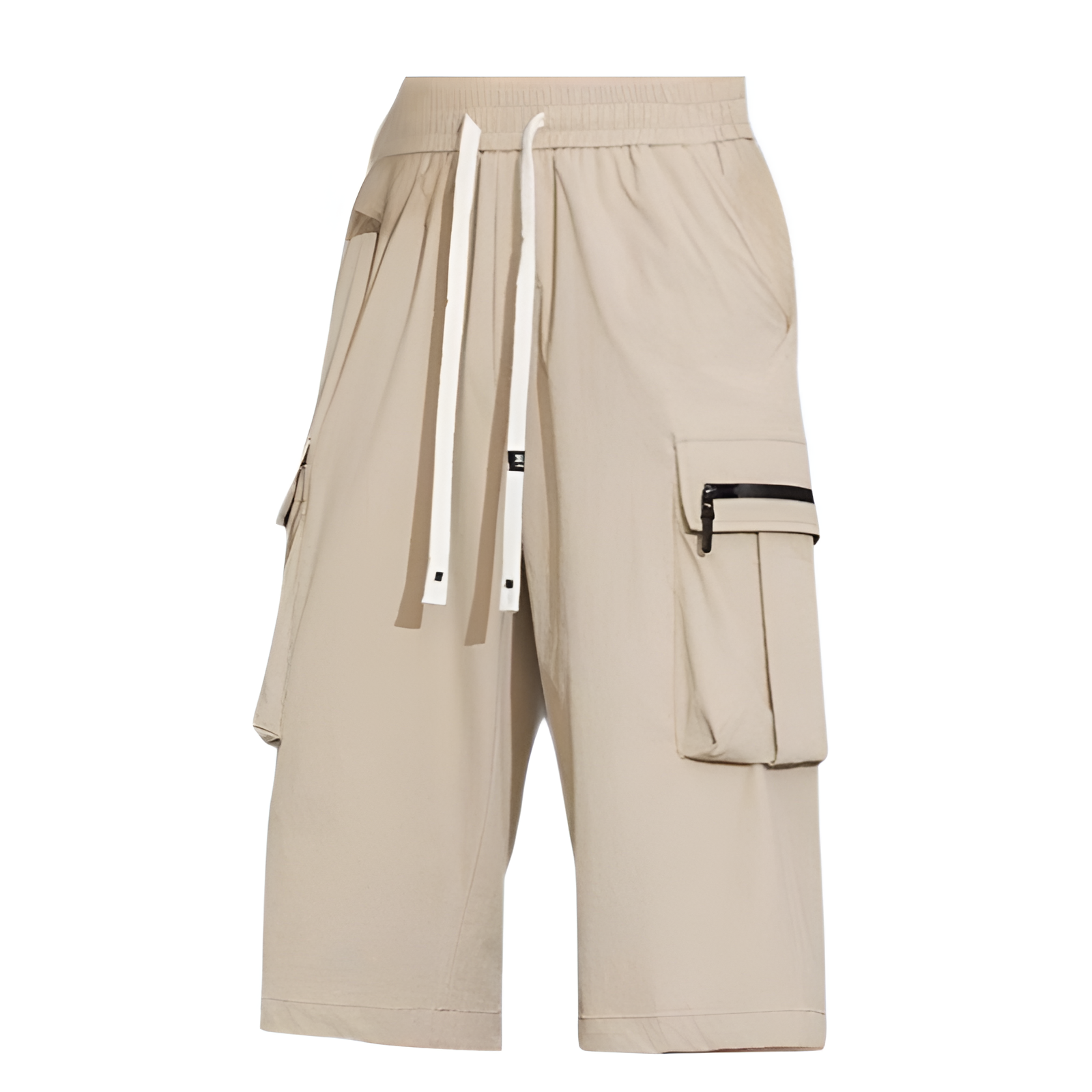 アメリカンスタイルの7点トレンドブランドワークショーツメンズサマーアイスシルクカジュアルパンツルーズスポーツパンツ