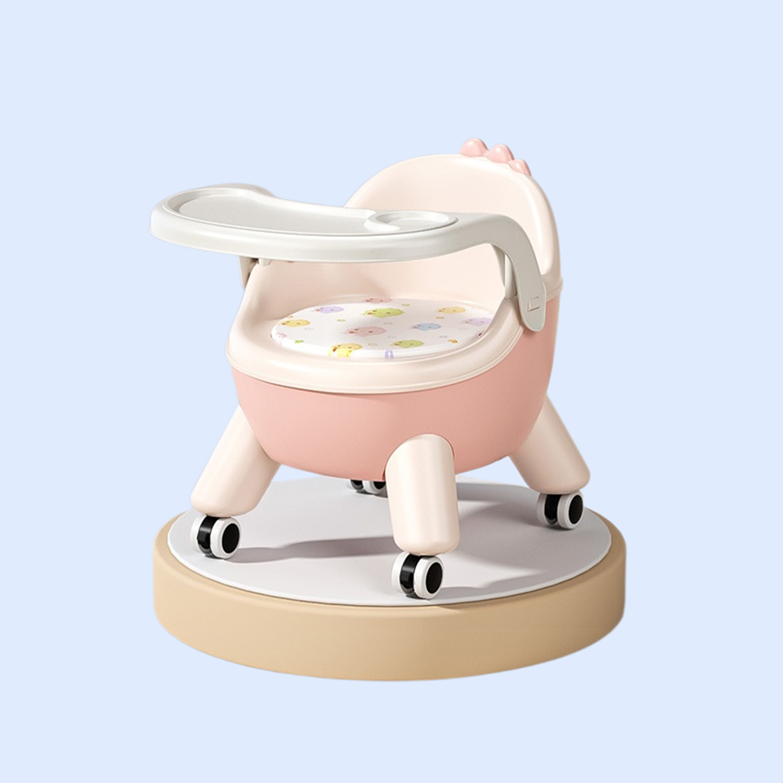 ベビーダイニングテーブル、ダイニングチェア、かわいい小さな恐竜の形、かわいいドラゴンスツール、子供用チェア、家庭用プラスチック製背もたれシート