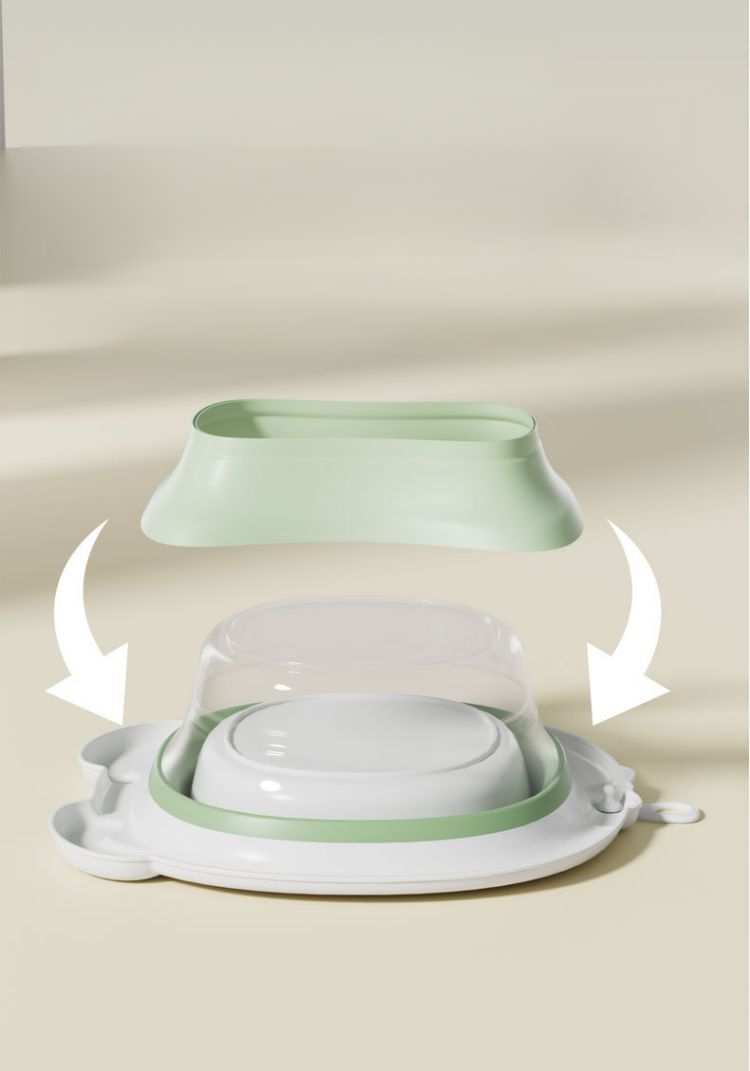 Praktické skládací umyvadlo pro cestování s dítětem