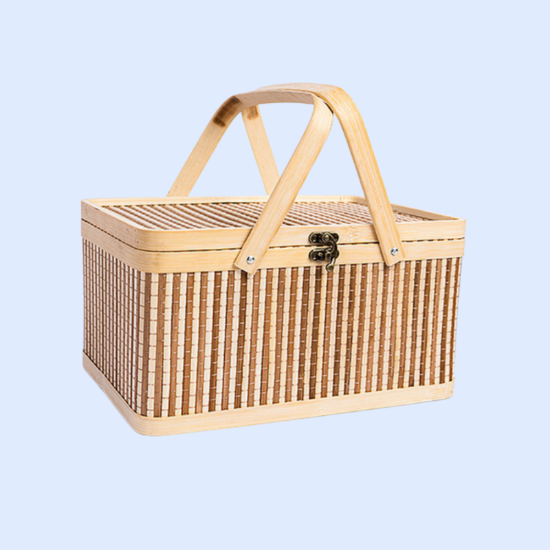 竹製パッケージバスケット