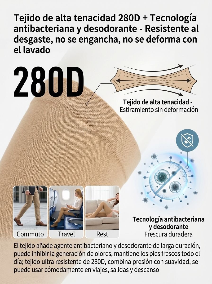 Medias de compresión para muslos
