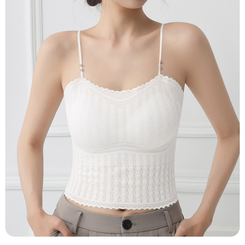 고정컵이 내장된 여성 아이스 이너웨어