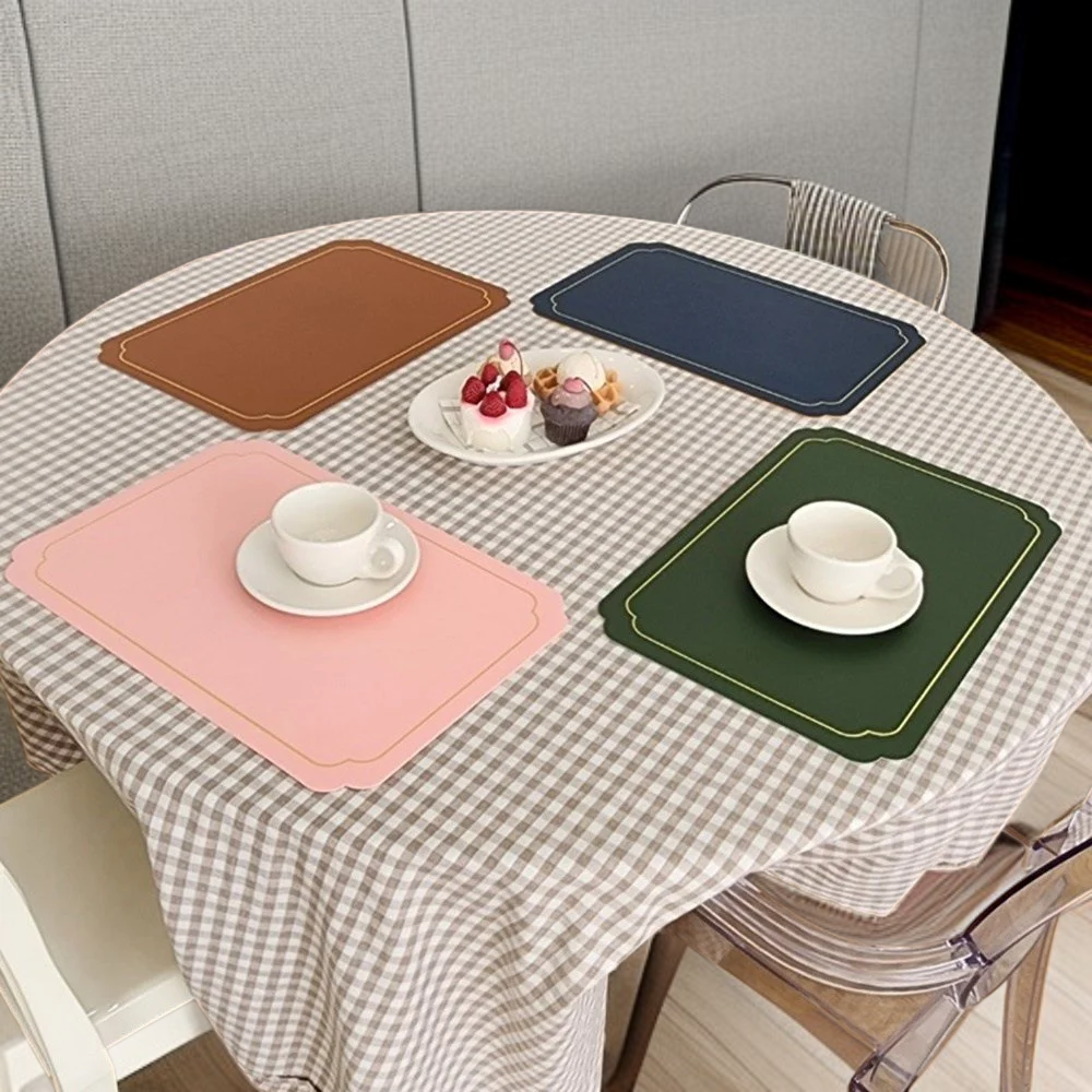 심플 PU 방수 가죽 쿠션