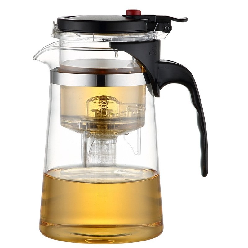 高ホウケイ酸ガラス製分離式ティーポット