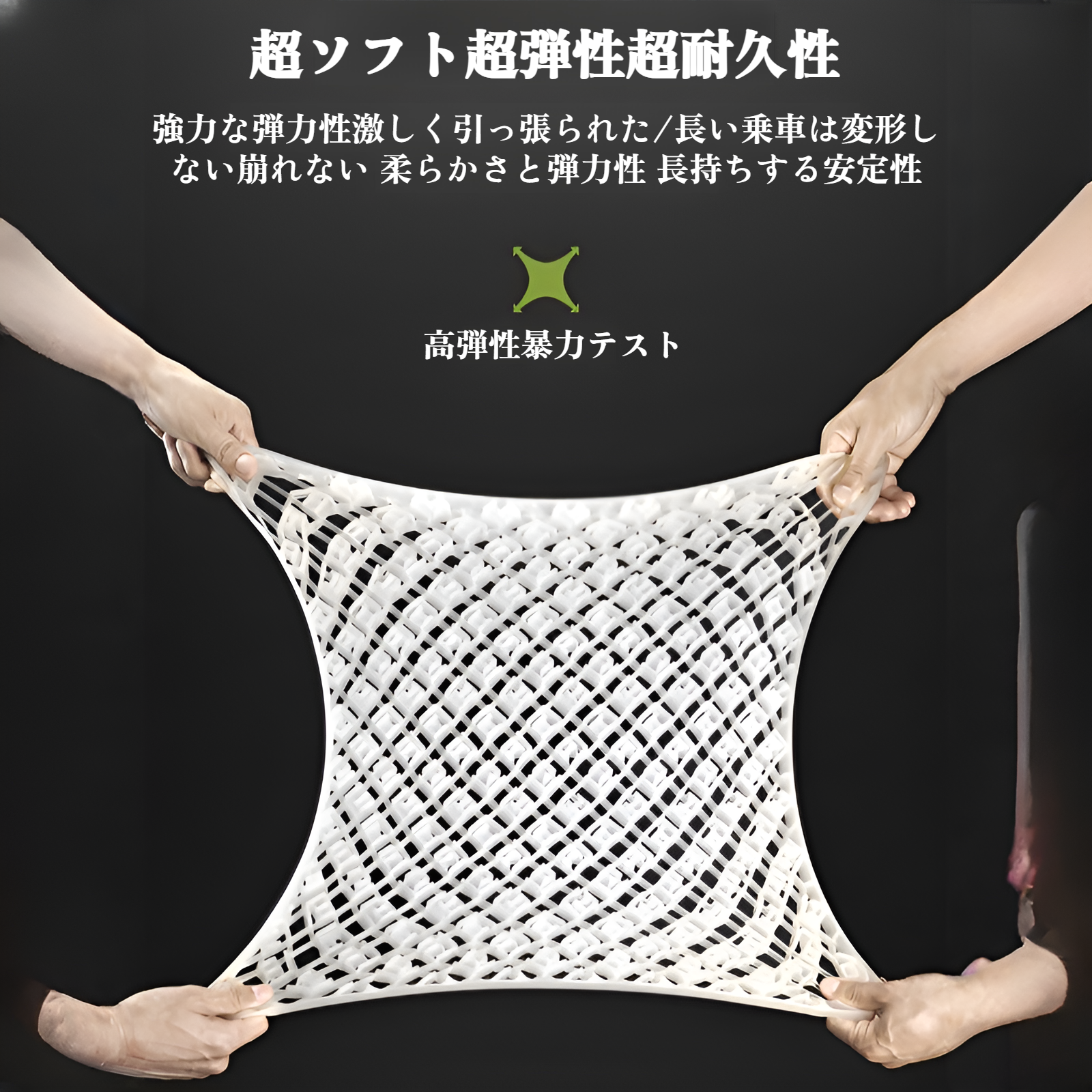 取り外し簡単な車シート用ジェルクッション