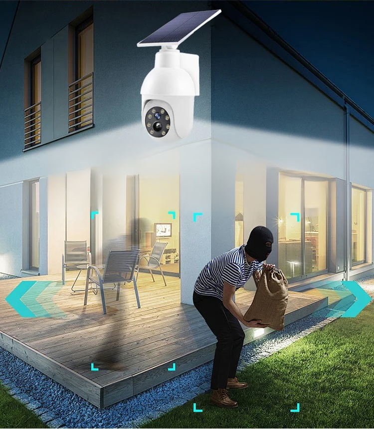 모형 감시카메라 가로등