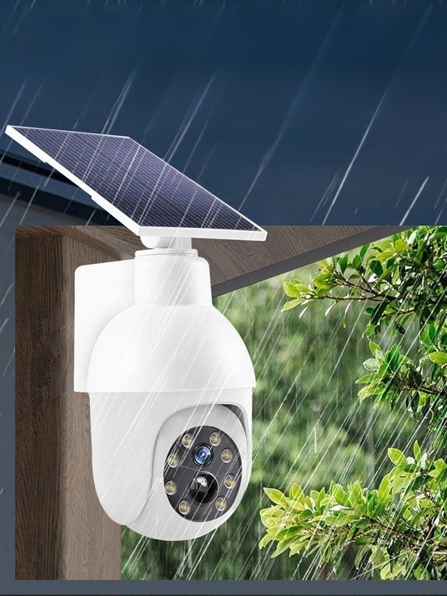 Simulovaná monitorovací kamera pouliční osvětlení