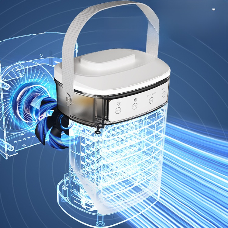 USB冷凍デスクトップファンミニ水冷ファン小型エアコン