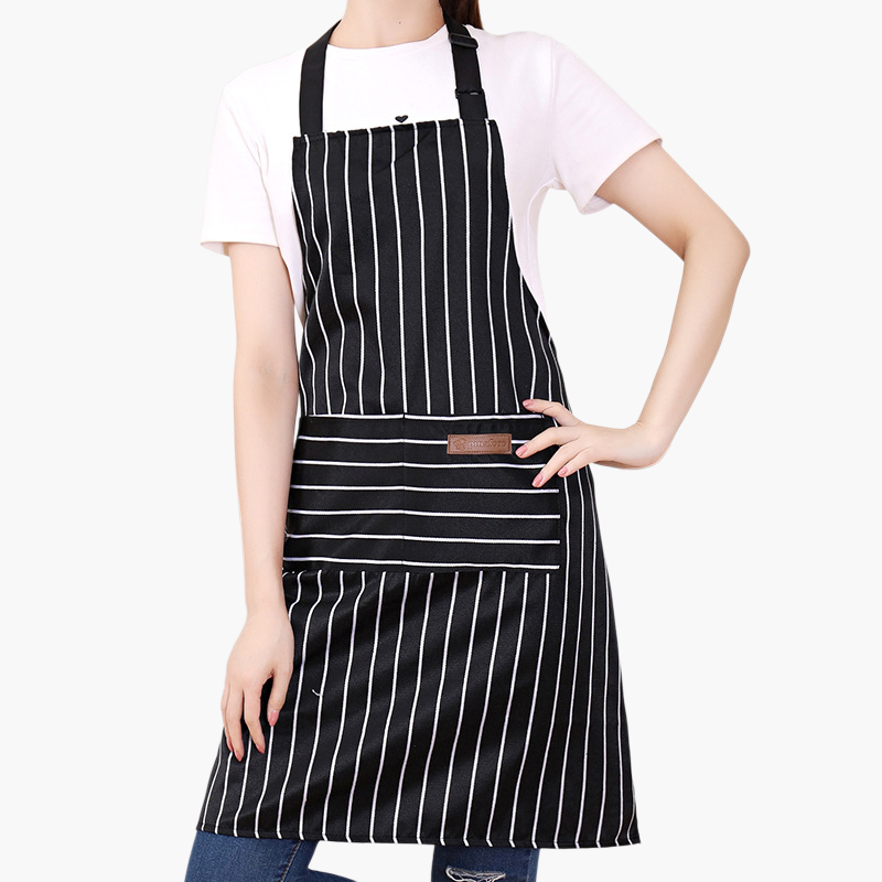棉麻圍裙掛脖