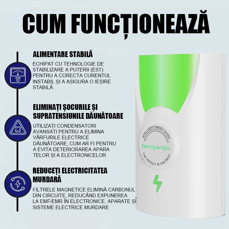 Dispozitiv de economisire a energiei