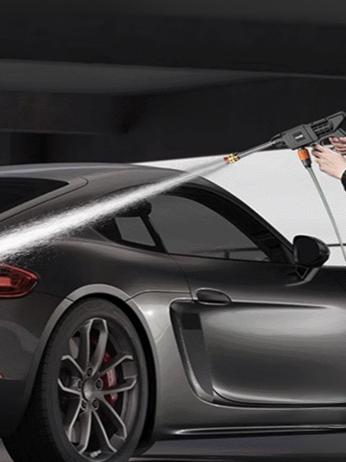 Household electric high-pressure car wash water gun