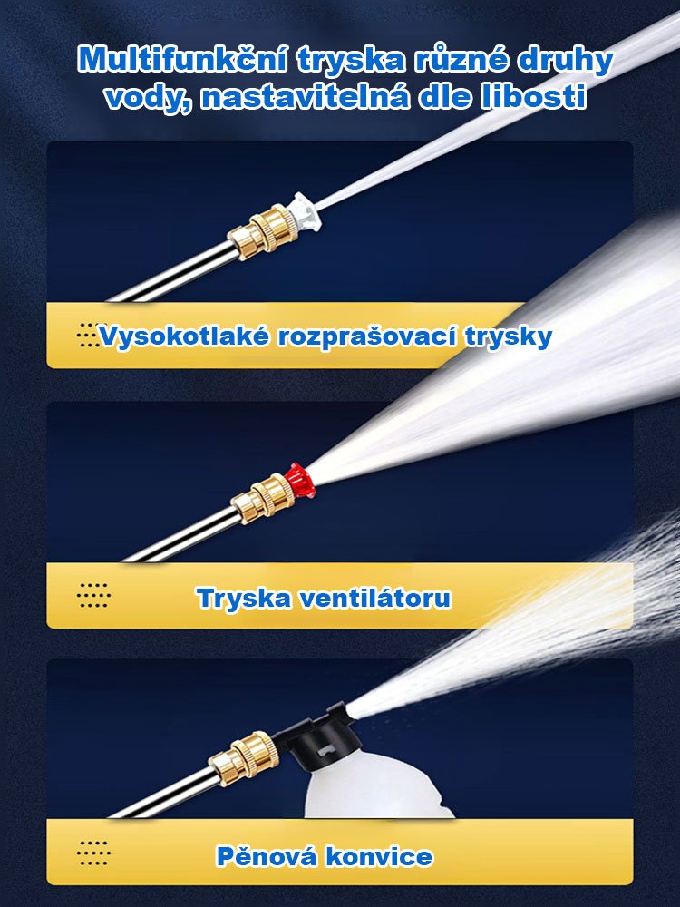 JC-Elektrická vysokotlaká vodní pistole na mytí aut pro domácnost