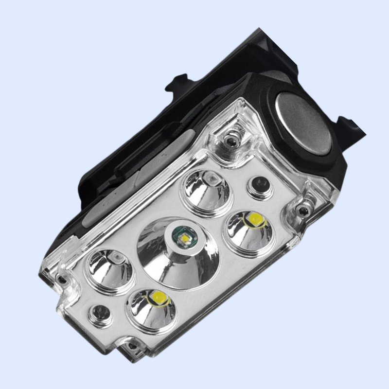 크로스오버 미니 강광 헤드램프 아웃도어 스포츠 필수 고감도 센서 조명등 다기능 점검등