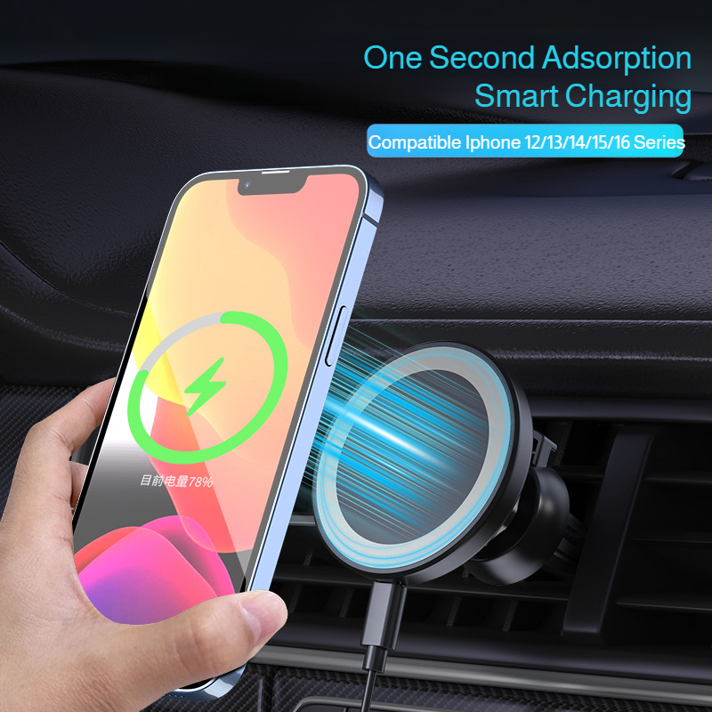 Smart fast charging for Apple and Android phones, car wireless charger