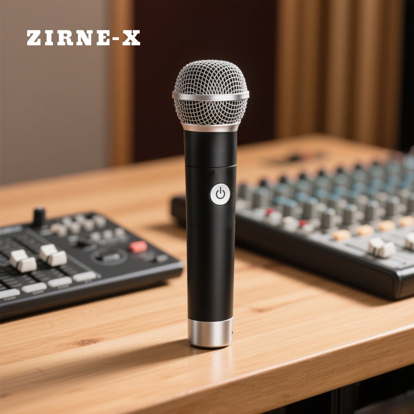 Lautes Lautsprechermikrofon in Nahaufnahme