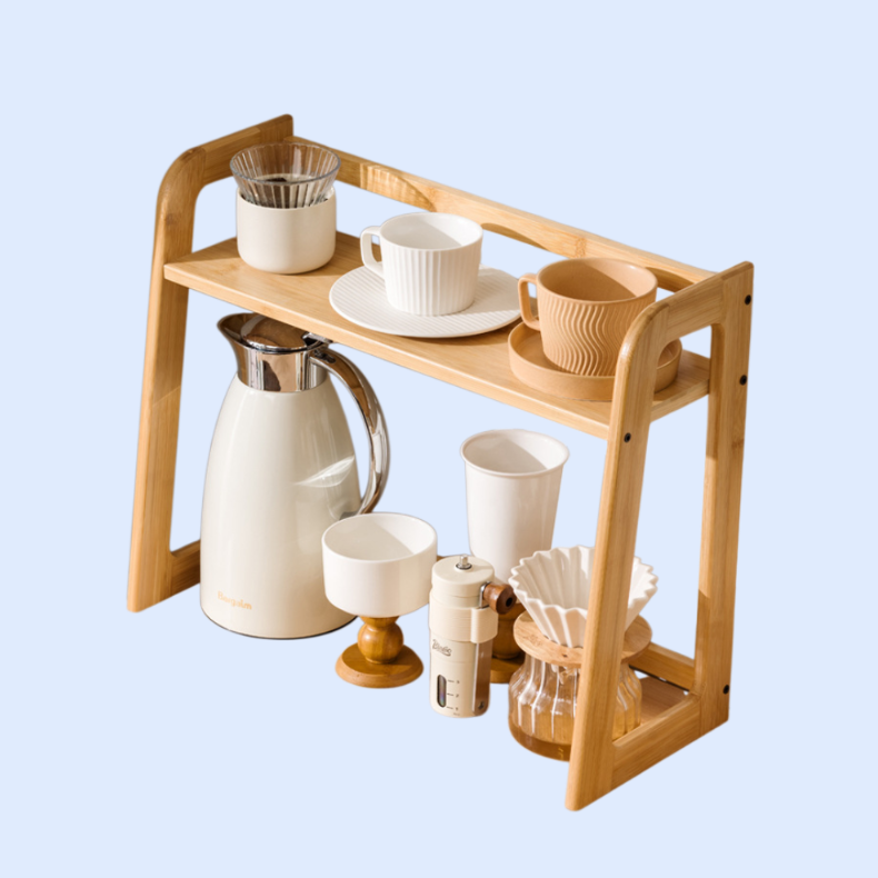 多機能キッチン収納ラック