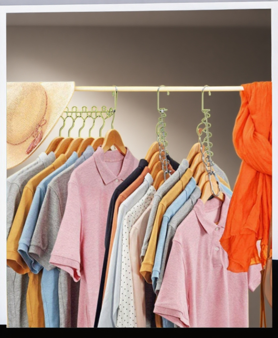 Detailní pohled na porézní strukturu magického věšáku