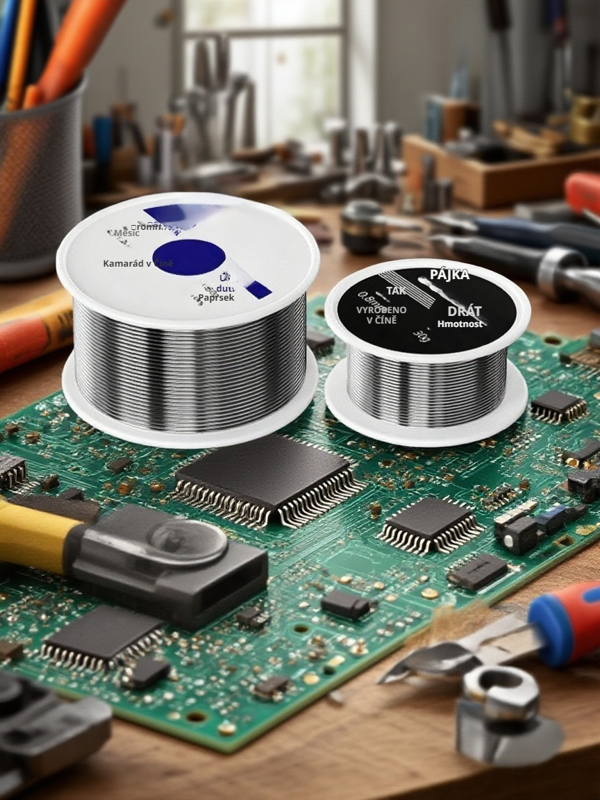  Nízkoteplotní snadno tavitelný pájecí drát