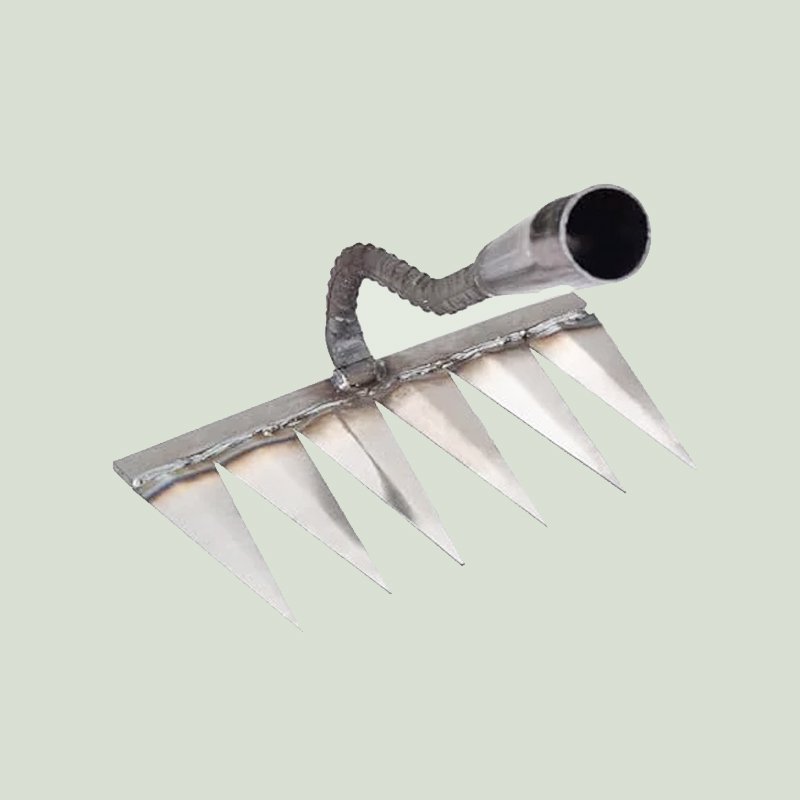 草むしり用鍬と耙のセット耕運作業の便利な農具