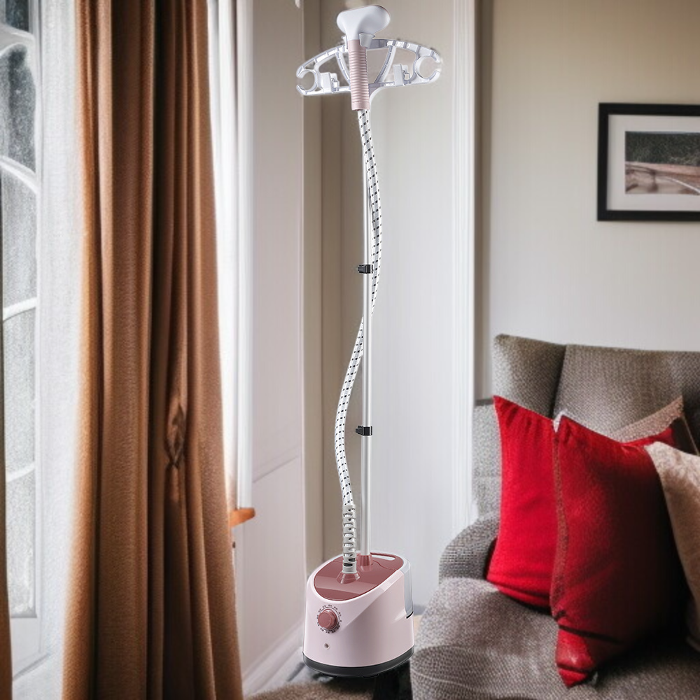 Portable Household Electric Ironing Machine Small Steam Iron with Vertical & Flat Hanging Integrated