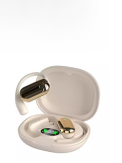 Full-color touch smart screen over-ear Bluetooth headphones