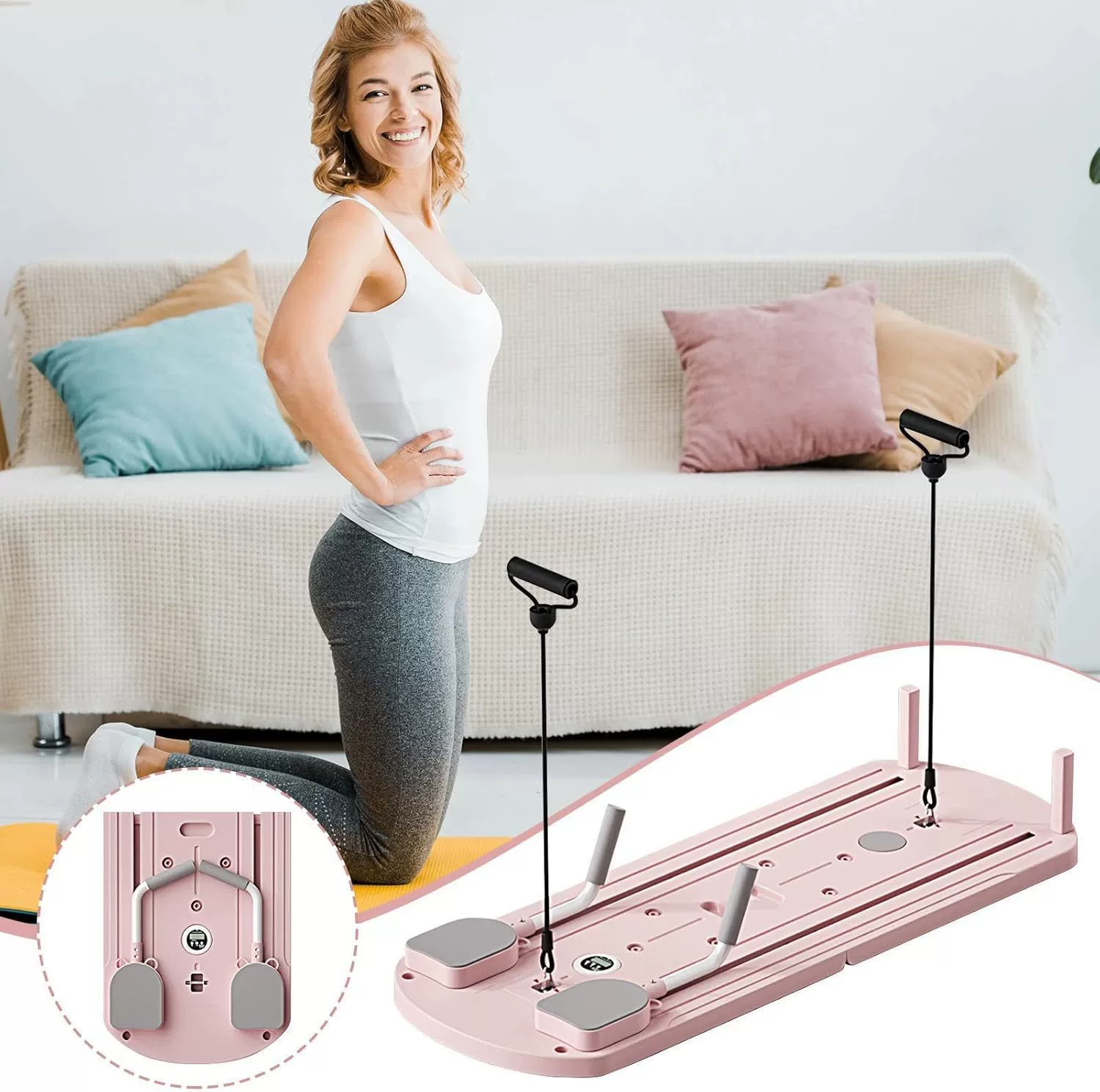 Automatyczny odbicie ćwiczeń mięśni brzucha wewnętrzne sprzęt fitness