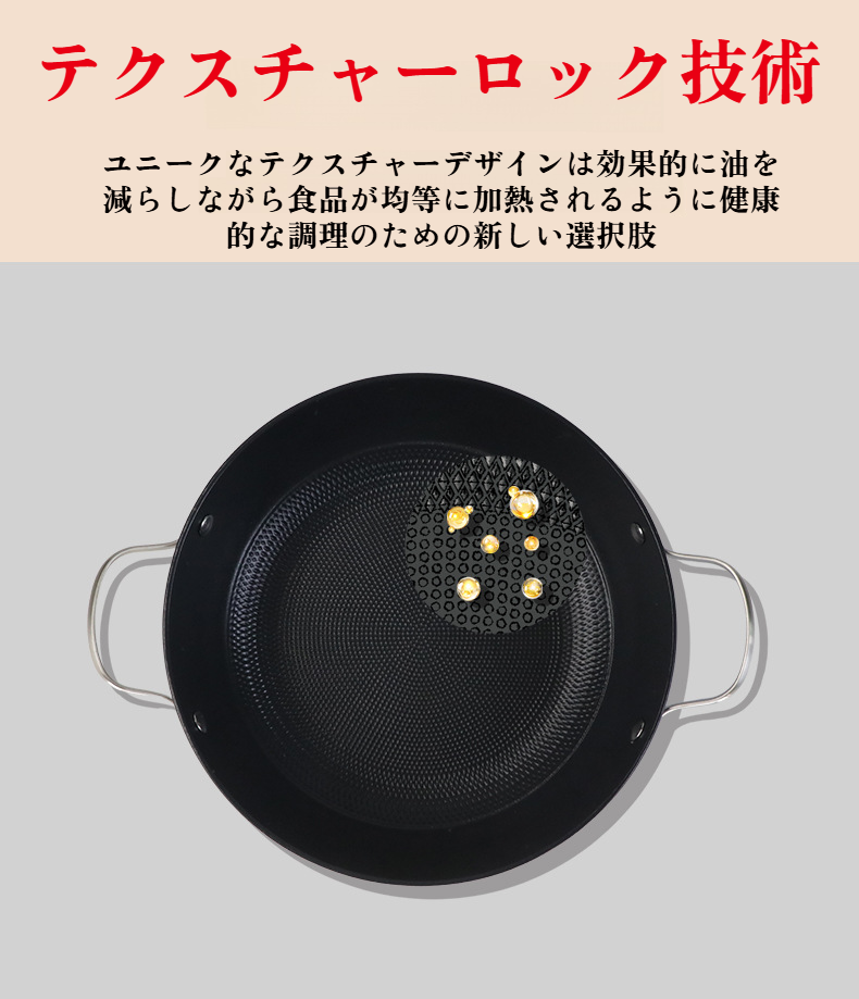 家庭用テフロン加工シチュー鍋でお手入れ簡単