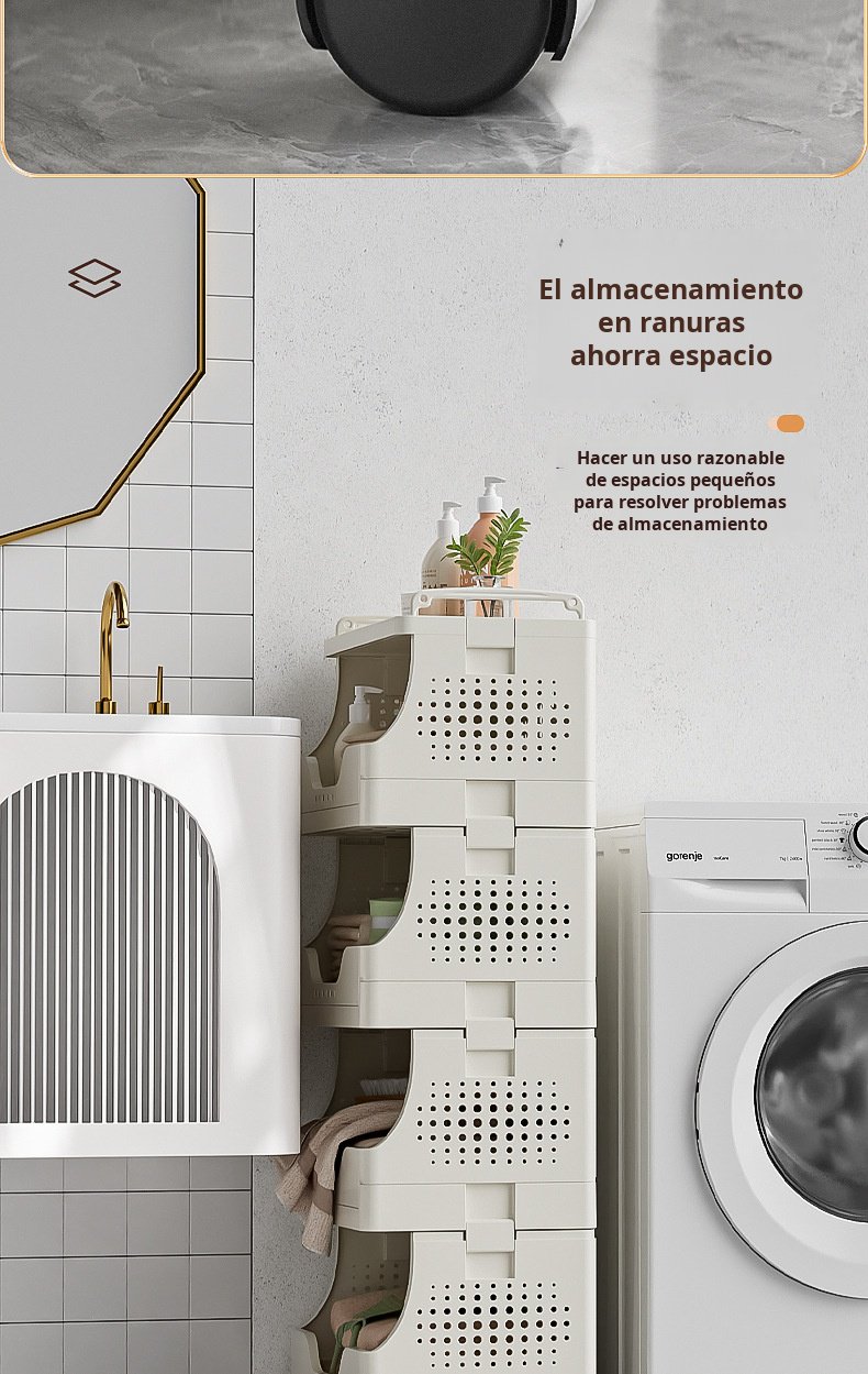 Cesta organizadora de ropa sucia resistente