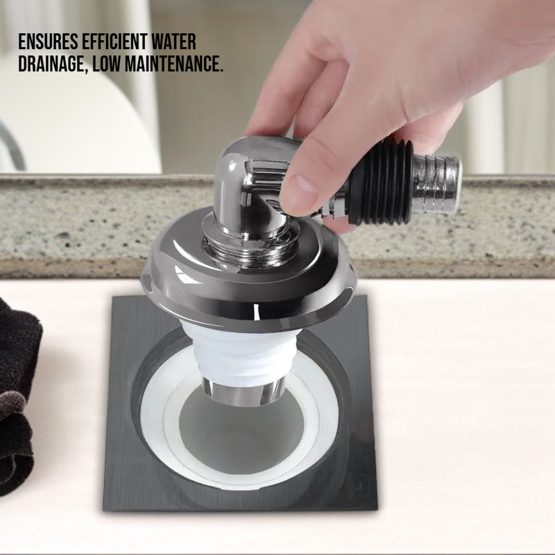 Special floor drain joint for washing machine drain pipe