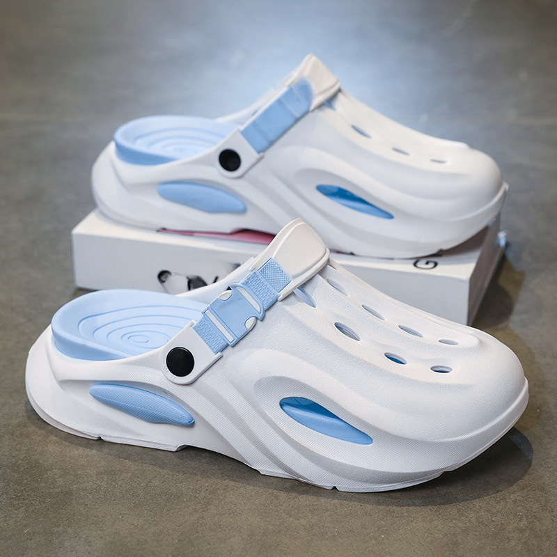 아웃도어 동굴화 통굽 미끄럼 방지 여성 여름 아웃도어 슬리퍼 똥 밟기 아웃도어 슬리퍼