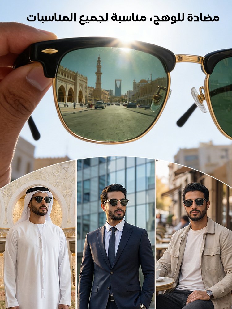 نظارات شمسية مضادة للوهج بتصميم المسامير، الأكثر مبيعاً