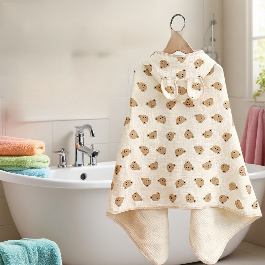 Four Seasons Hooded Bath Towel