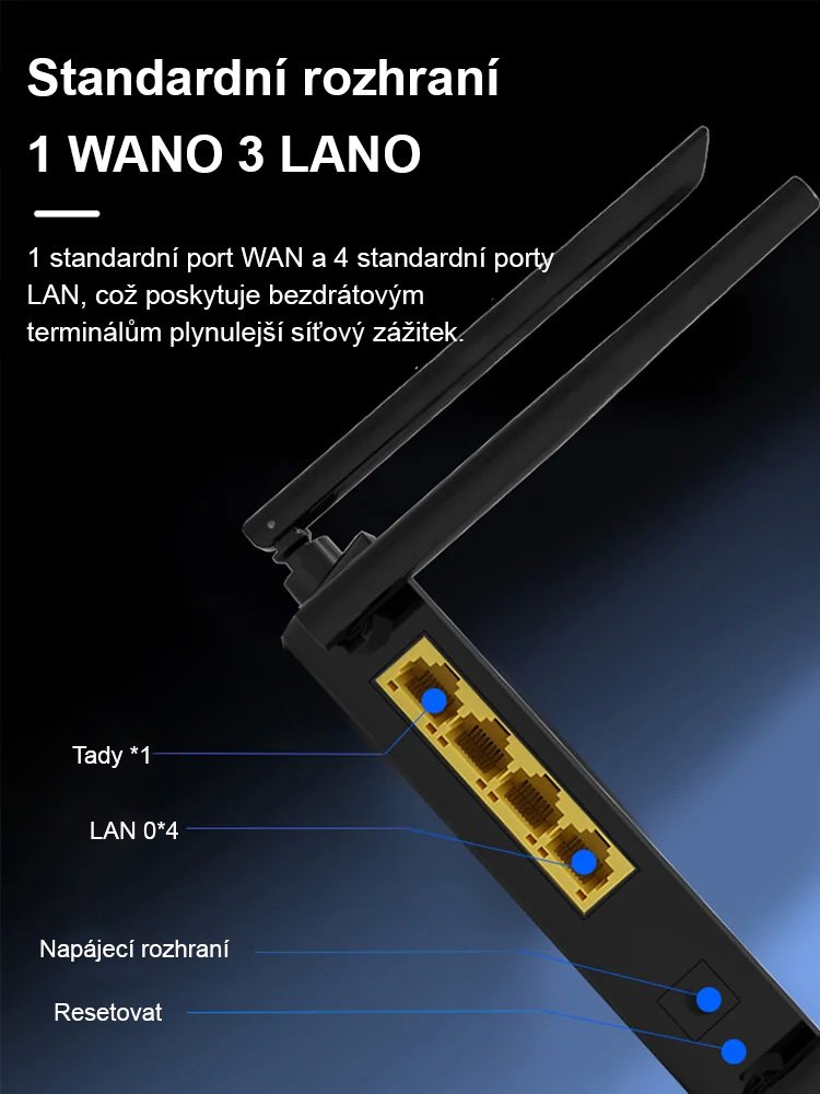 Nový vysokorychlostní zesilovač signálu wifi