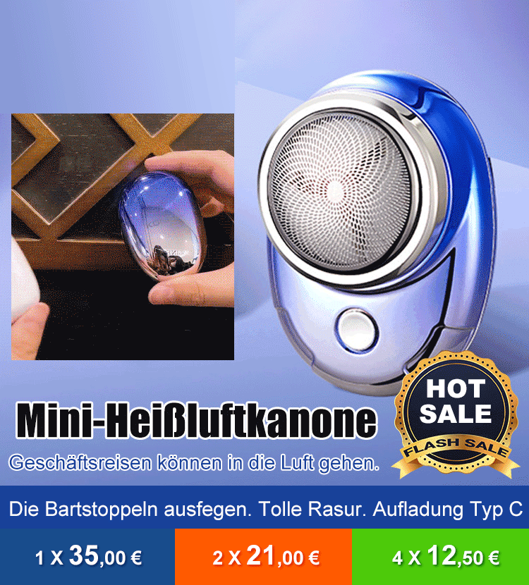 Gradual Mini-Rasierer