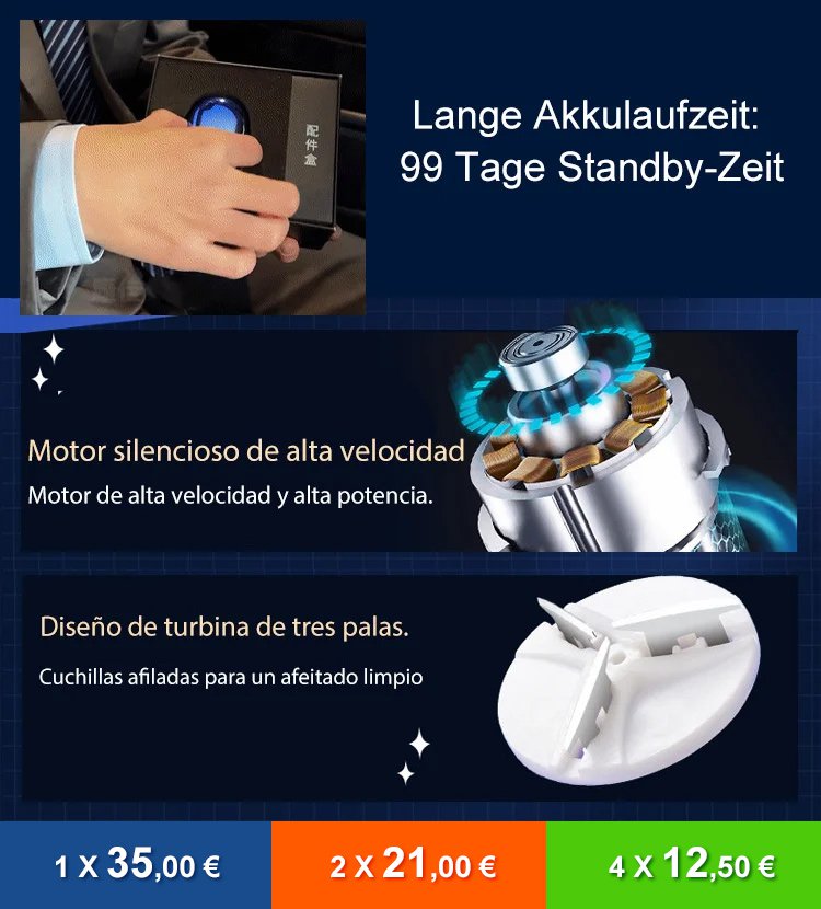 Gradual Mini-Rasierer