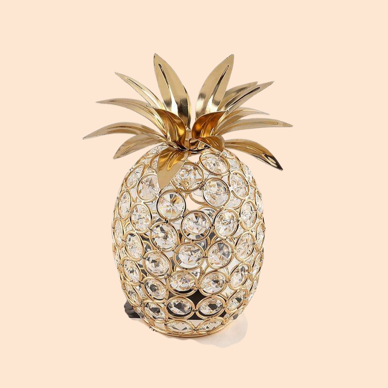 황금빛 크리스탈 홈 데코레이션