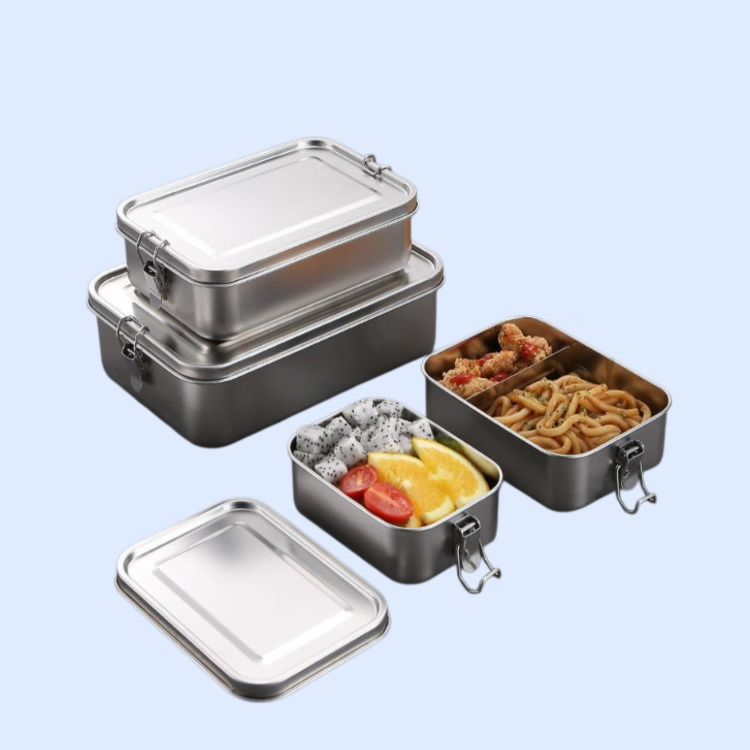 304ステンレス製ランチボックス