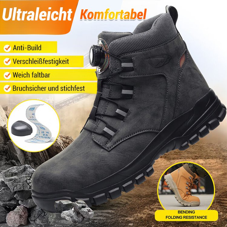 Stichfeste, warme Martin-Stiefel