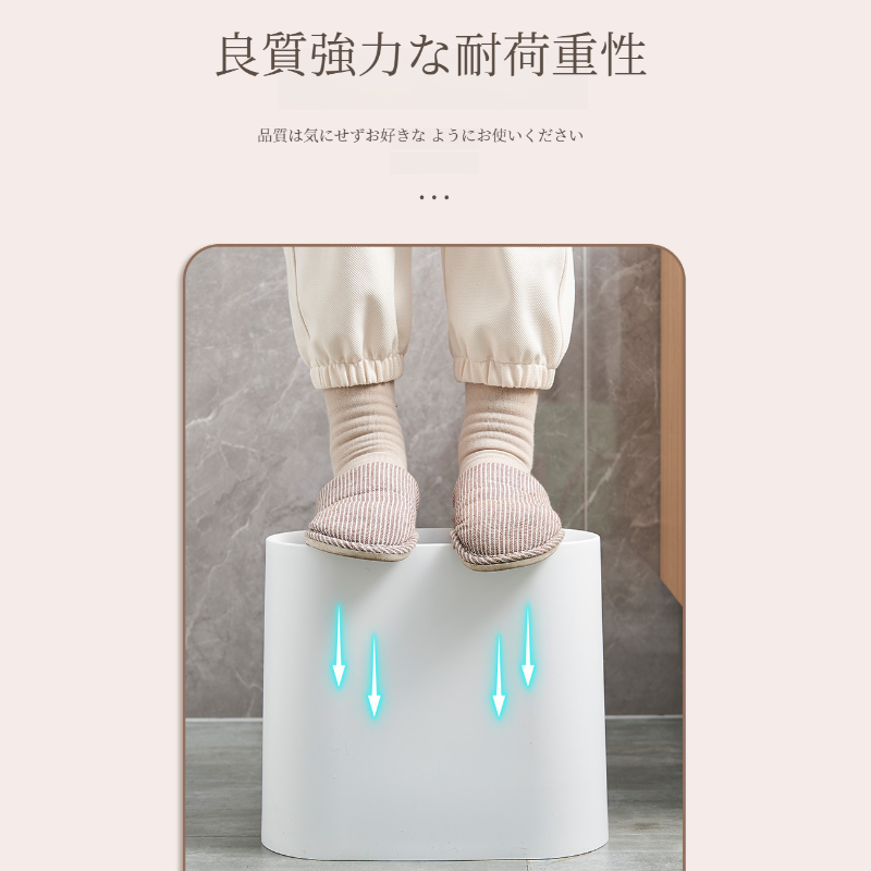 B B リビングルーム ゴミ箱 ハッピーグッズ クリップイン ゴミ箱 トイレットペーパーバスケット ゴミ箱