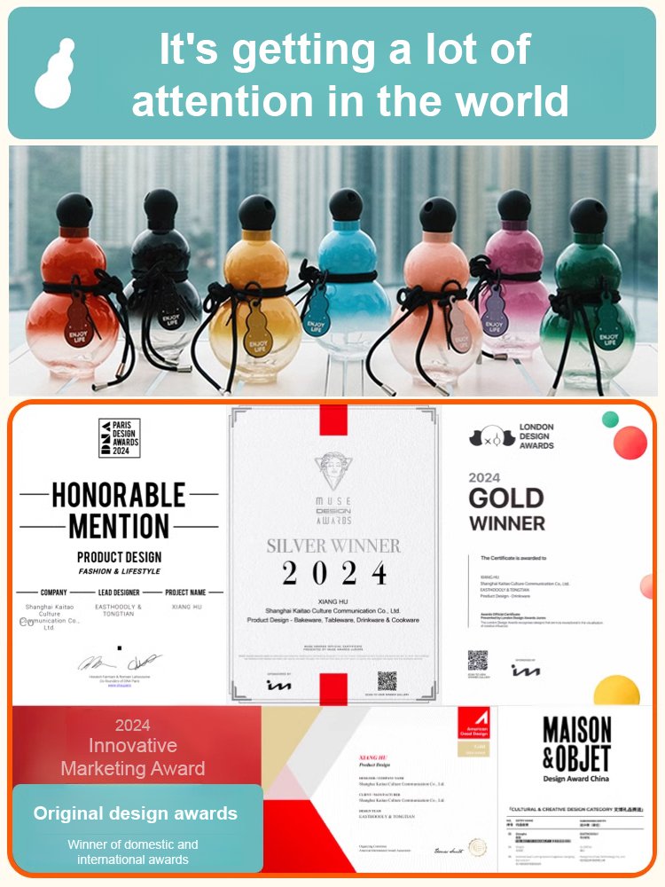 Wukong same style gradient gourd outdoor portable hand-held travel cup