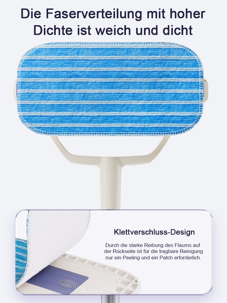 Free Extension Pole】Dual-Use Electric Cleaning Wiper für Auto und Haus