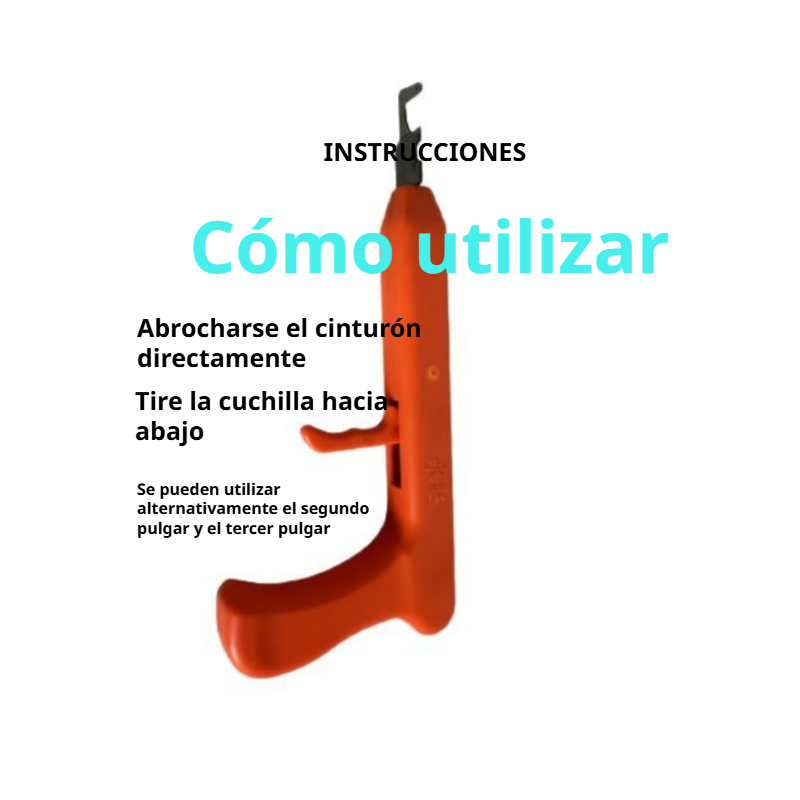 Herramienta de mano multifuncional para la cosecha de verduras y frutas